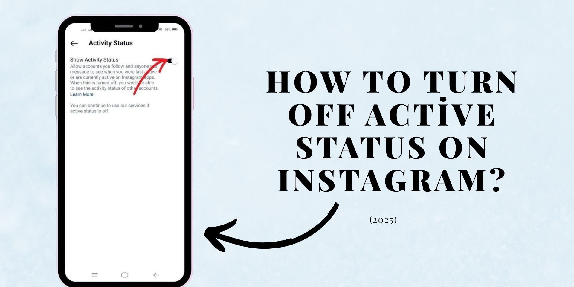 How to Turn Off Active Status on Instagram
